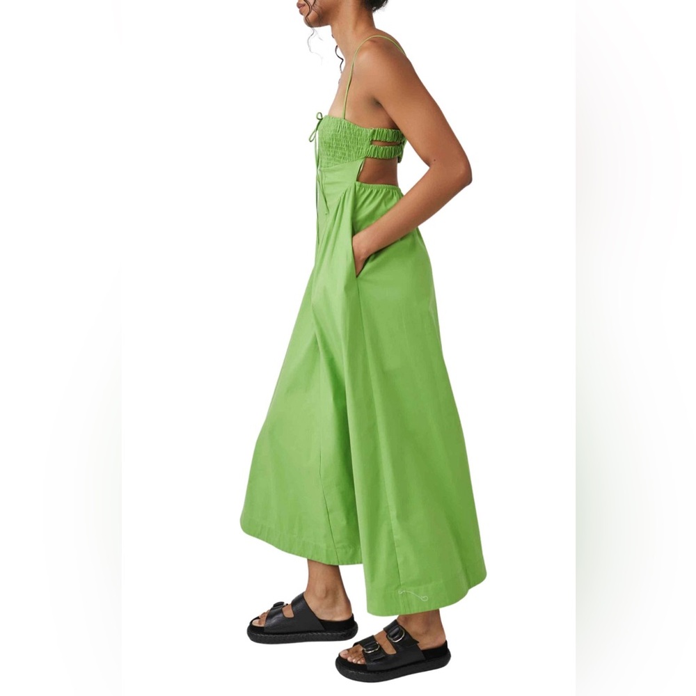 Free People Free-est Fifi Smocked Dress Sz Small
